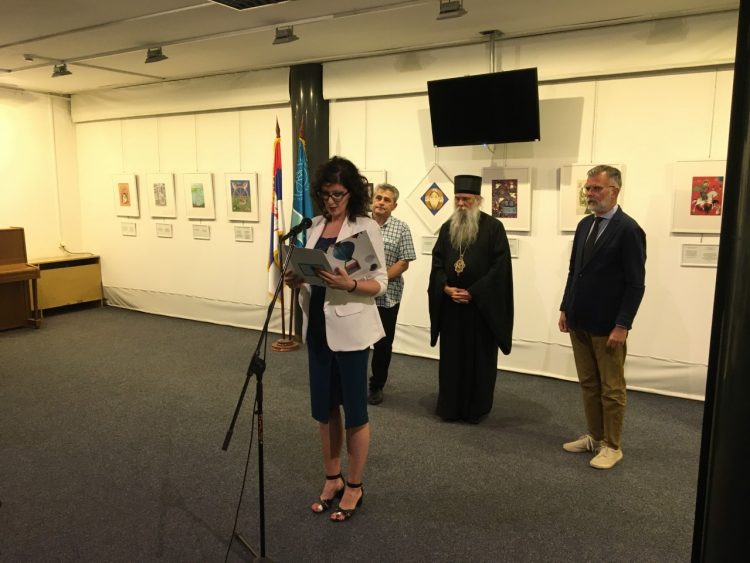 Отворена изложба „Свети новомученици јасеновачки у светлости Васкрсења“ у Крагујевцу