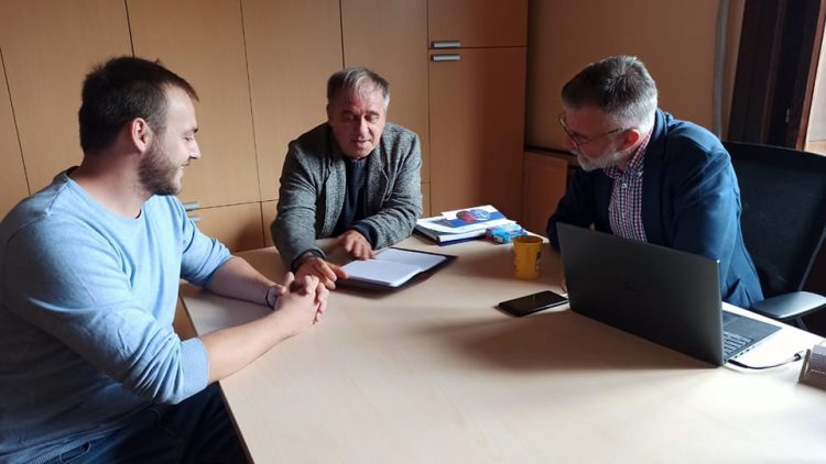 Посета редитеља Горана Радовановића Музеју жртава геноцида