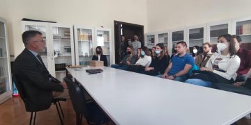 Студенти Факултета за дипломатију и безбедност посетили Музеј жртава геноцида
