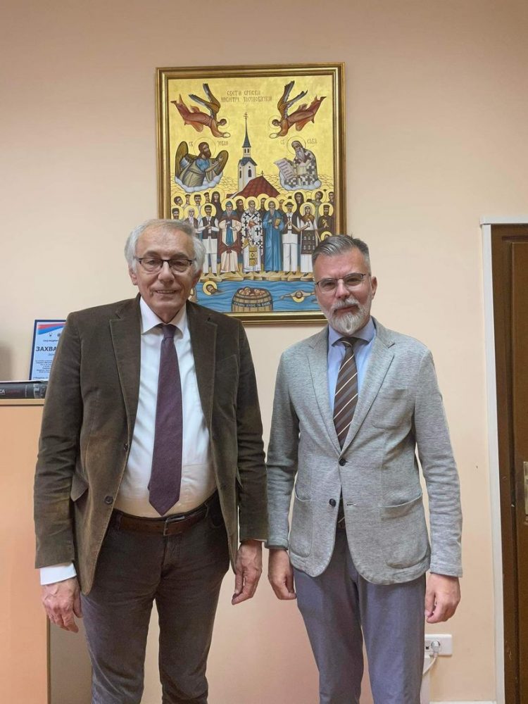 др Мирослав Перишић у посети Музеју жртава геноцида