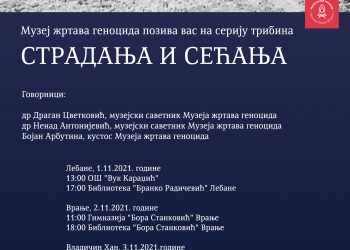 Образовни програми Музеја жртава геноцида у Лебану, Врању, Владичином Хану и Сурдулици