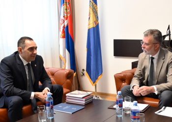 СУСРЕТ МИНИСТРА УНУТРАШЊИХ ПОСЛОВА СА ДИРЕКТОРОМ МУЗЕЈА ЖРТАВА ГЕНОЦИДА