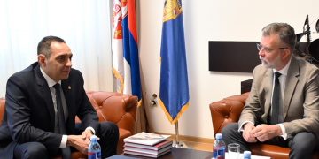СУСРЕТ МИНИСТРА УНУТРАШЊИХ ПОСЛОВА СА ДИРЕКТОРОМ МУЗЕЈА ЖРТАВА ГЕНОЦИДА