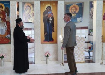 Poseta Manastiru Bešenovo Eparhije sremske Srpske pravoslavne crkve