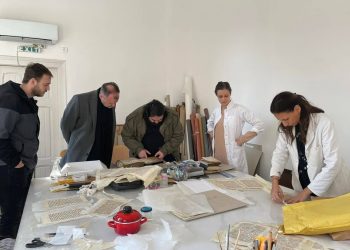 STRUČNjACI MUZEJA ŽRTAVA GENOCIDA POSETILI ARHIV SRPSKE PRAVOSLAVNE CRKVE