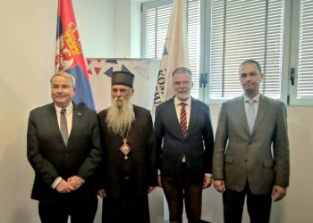 SUSRET PREDSTAVNIKA MUZEJA ŽRTAVA GENOCIDA SA G. ALEKSANDROM NIKOLIĆEM, POČASNIM KONZULOM I PREDSTAVNIKOM PRIVREDNE KOMORE REPUBLIKE SRBIJE U IZRAELU