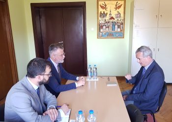 AMBASADOR KRALjEVINE BELGIJE U REPUBLICI SRBIJI G. KUN ADAM POSETIO MUZEJ ŽRTAVA GENOCIDA