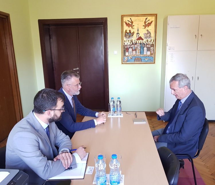 АМБАСАДОР КРАЉЕВИНЕ БЕЛГИЈЕ У РЕПУБЛИЦИ СРБИЈИ Г. КУН АДАМ ПОСЕТИО МУЗЕЈ ЖРТАВА ГЕНОЦИДА