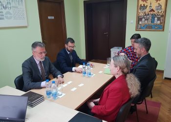 ПОСЕТА СПЕЦИЈАЛНЕ ИЗАСЛАНИЦЕ СТЕЈT ДЕПАРТМЕНТА ЗАДУЖЕНЕ ЗА ПИТАЊА ХОЛОКАУСТА МУЗЕЈУ ЖРТАВА ГЕНОЦИДА