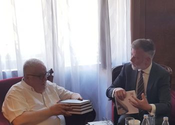 ODRŽAN SUSRET PREDSEDNIKA SANU AKADEMIKA KOSTIĆA I DIREKTORA MUZEJA ŽRTAVA GENOCIDA