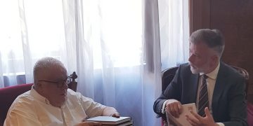 ODRŽAN SUSRET PREDSEDNIKA SANU AKADEMIKA KOSTIĆA I DIREKTORA MUZEJA ŽRTAVA GENOCIDA