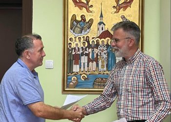 ДЕКАН ПЕДАГОШКОГ ФАКУЛТЕТА УНИВЕРЗИТЕТА У НОВОМ САДУ ДР САША МАРКОВИЋ ПОСЕТИО МУЗЕЈ ЖРТАВА ГЕНОЦИДА