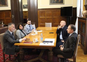  Sastanak rektora Univerziteta u Beogradu i direktora Muzeja žrtava genocida