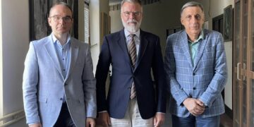 Ambasador Bosne i Hercegovine u Republici Srbiji i direktor Predstavništva Republike Srpske u Republici Srbiji u poseti Muzeju žrtava genocida