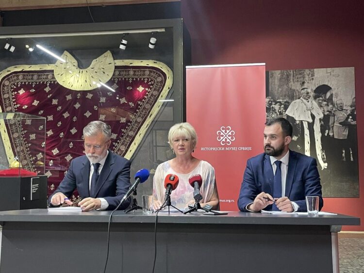 Потписивање уговора о размени грађе и поклону између Историјског музеја Србије, Музеја жртава геноцида и Фондације Музеја жртава геноцида.