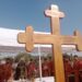 Патријарх српски Порфирије освештање темеља за храм Светих великомученика јасеновачких у Сурчину