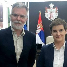 Сусрет председнице Владе Републике Србије г-ђе Ане Брнабић и директора Музеја г. Дејана Ристића