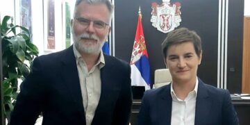 Сусрет председнице Владе Републике Србије г-ђе Ане Брнабић и директора Музеја г. Дејана Ристића