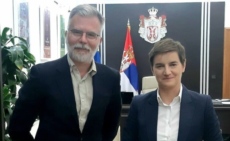 Сусрет председнице Владе Републике Србије г-ђе Ане Брнабић и директора Музеја г. Дејана Ристића