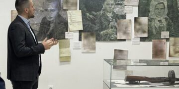 Стручно вођење кроз изложбу ,,Козара 1942″ у Архиву Војводине