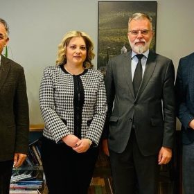 Састанак са потпредседницом Владе Републике Хрватске гђом Ањом Шимпрагом и председником Сргског народног вијећа г. проф. др Милорадом Пуповцем