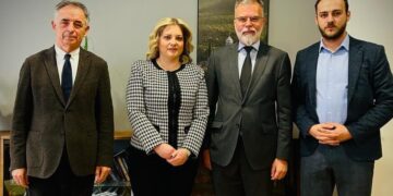Састанак са потпредседницом Владе Републике Хрватске гђом Ањом Шимпрагом и председником Сргског народног вијећа г. проф. др Милорадом Пуповцем