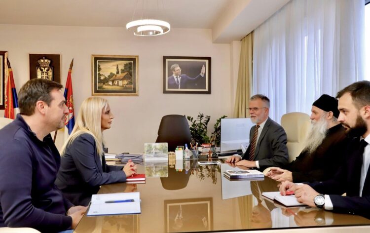 Састанак са министарком правде у Влади Републике Србије гђом Мајом Поповић