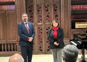 Stručno vođenje prof. dr Jelene Erdeljan kroz izložbu Muzeja žrtava genocida ,,SVETI NOVOMUČENICI JASENOVAČKI U SVETLOSTI VASKRSENjA“ u Skoplju