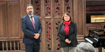 Стручно вођење проф. др Јелене Ердељан кроз изложбу Музеја жртава геноцида ,,СВЕТИ НОВОМУЧЕНИЦИ ЈАСЕНОВАЧКИ У СВЕТЛОСТИ ВАСКРСЕЊА“ у Скопљу