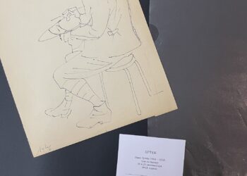 Цртеж уметника Ивана Лучева ,,Из заробљеништва, 1943.“ дарован Музеју жртава геноцида