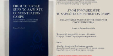 Представљање научне студије у преводу на енглески језик „From Topovske šupe to Sajmište concentration camps: А quantitative analysis of the Holocaust in occupied Serbia“