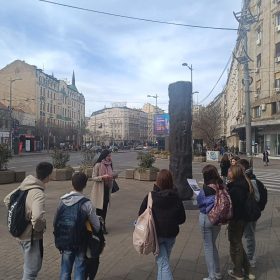 ,,КАЛДРМА БОЛА“ – стручно вођење у центру Београда за ученике