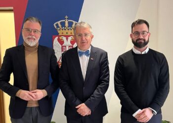 Sastanak sa Njegovom ekselencijom ambasadorom Republike Srbije u Republici Crnoj Gori g. dr Nebojšom Rodićem