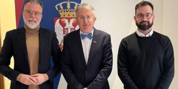 Sastanak sa Njegovom ekselencijom ambasadorom Republike Srbije u Republici Crnoj Gori g. dr Nebojšom Rodićem