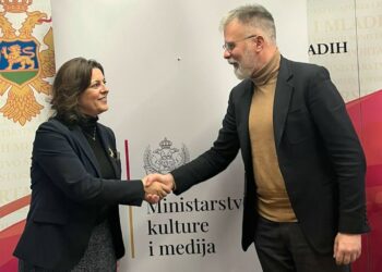Сусрет са министарком културе и медија у Влади Републике Црне Горе гђом Тамаром Вујовић
