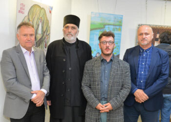 Изложба радова монахиње Марије (Антић) под називом „Свети новомученици јасеновачки у светлости Васкрсења“ у Историјском архиву у Ужицу