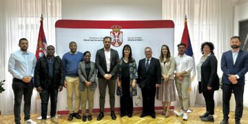 Њена екселенција гђа Сабине Булке Милер посетила Музеј жртава геноцида