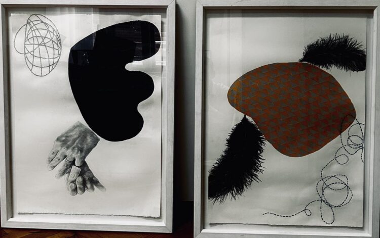 Радови савремених српских уметника у Збирци уметничких дела Музеја жртава геноцида – диптих под називом ,,На крају (последице)“ гђе Даниеле Фулгоси