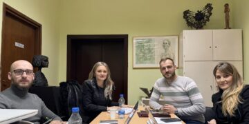 Састанак  са в.д. директорком Дома културе ,,Радомир Поповић“ у Косовској Каменици гђом Маријом Вучковић