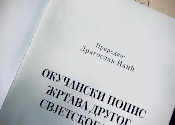 Нова монографска публикација под насловом ,,Окучански попис жртава Другог свјетског рата“