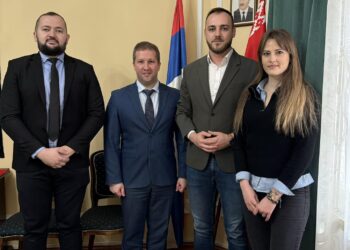 Састанак са саветником Амбасаде Републике Белорусије у Републици Србији Павелом Мироновим