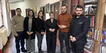 Састанак са делегацијом Националног центра историјског сећања при председнику Руске Федерације