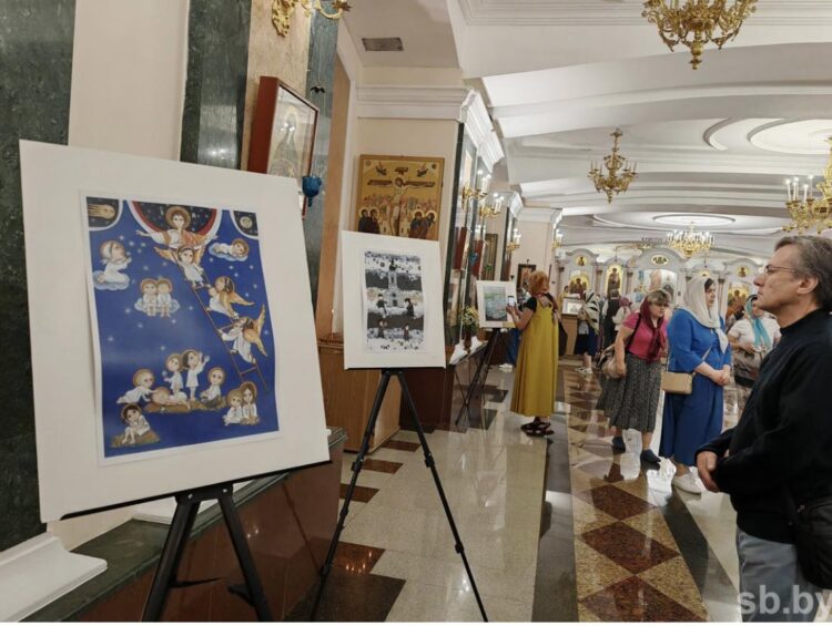 Изложба ,,Свети новомученици јасеновачки у светлости Васкрсења“ у Белорусији