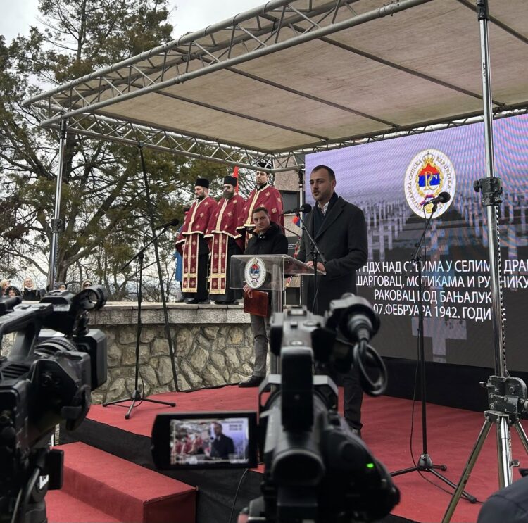 Обележена 84. годишњица злочина НДХ над српским цивилима у селима Дракулић, Шарговац, Мотике, као и у руднику Раковац код Бањалуке.